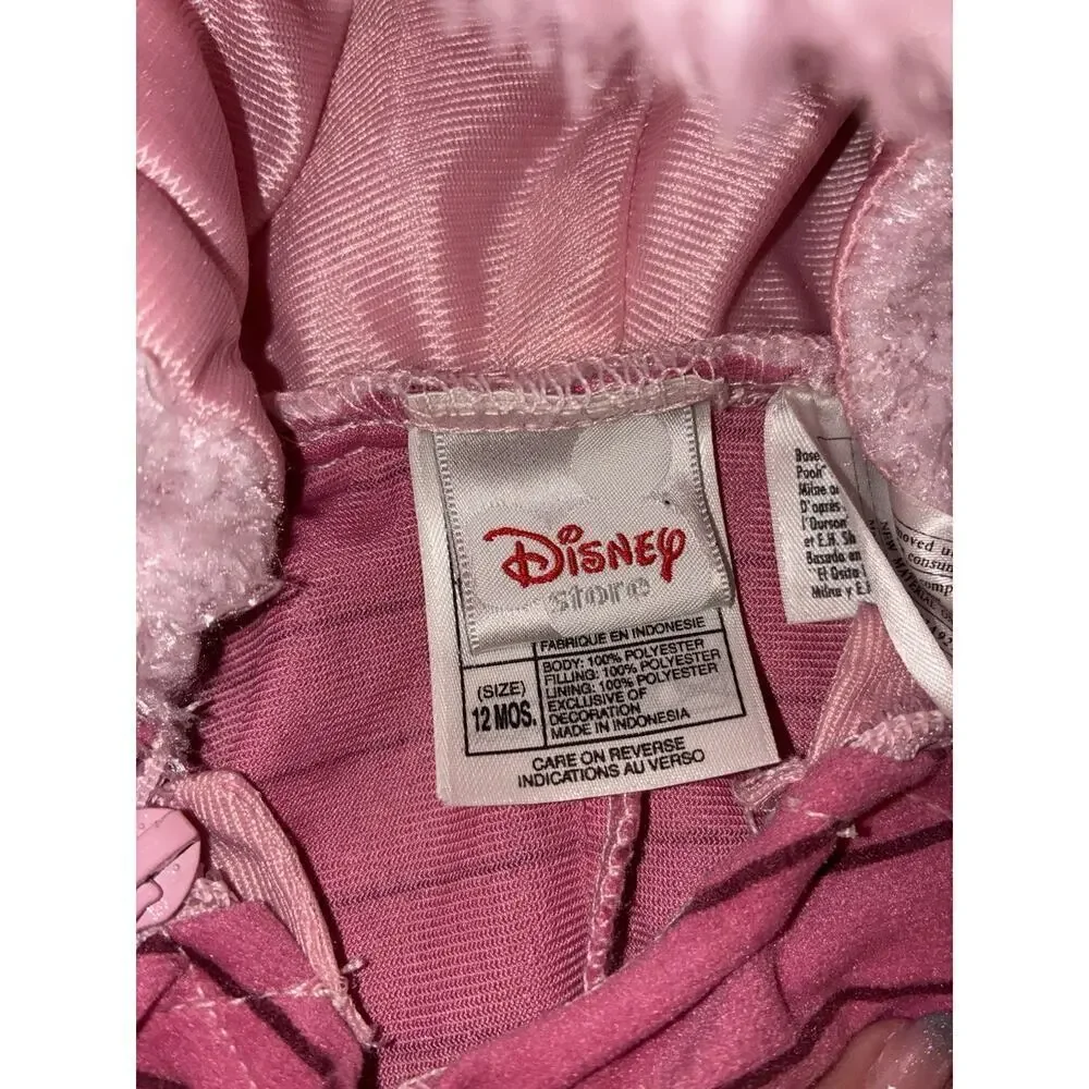 Vintage Disney Store Plush Piglet Costume 12 M Halloween Y2K Winnie The Pooh